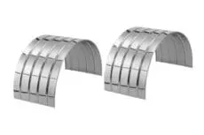 Galvanized Carbon Steel Single Axle Fenders