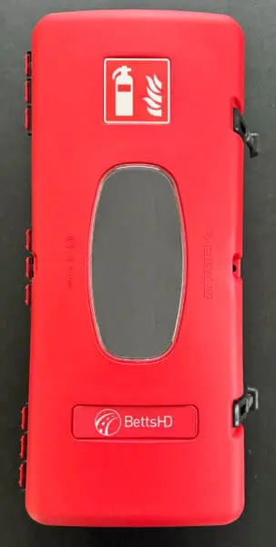 10040463 Front Loading Poly Fire  Extinguisher Case (13Ib to 20Ib Extinguishers)